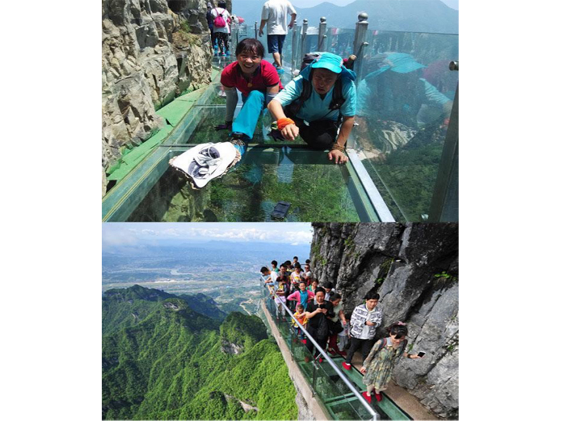 玻璃棧道